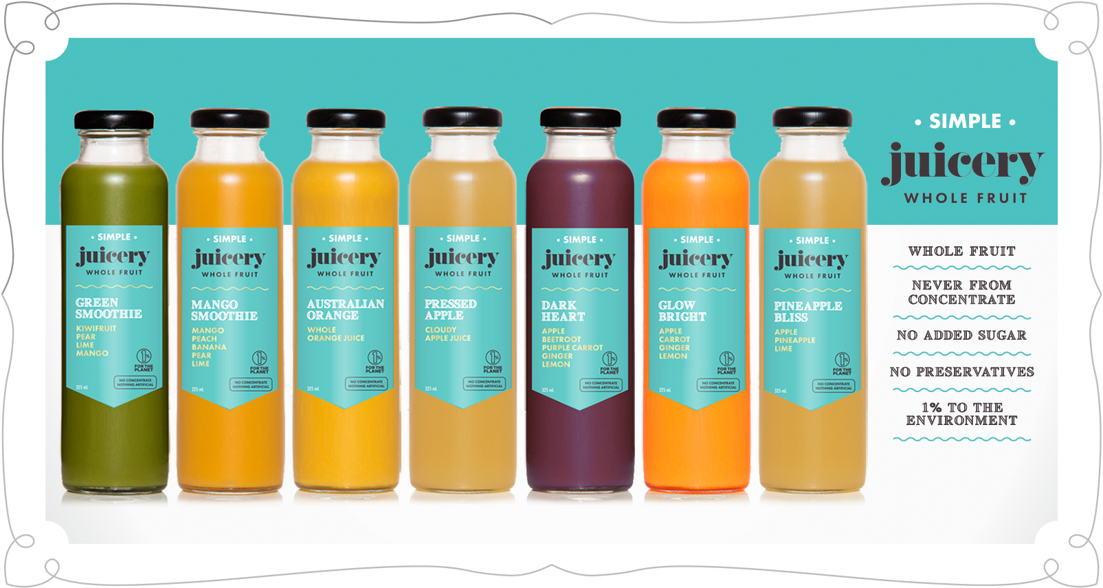 Simple Juicery Range 2024